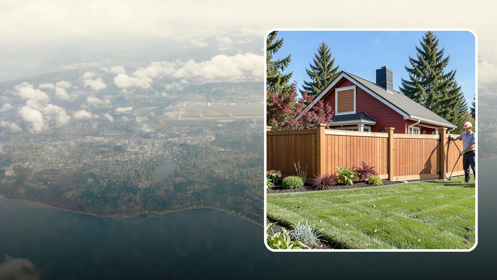 Wood Fence Installation in Burien, King County, WA - We build classic wood fences using Western red cedar and treated framing chosen to stand up to Puget Sound weather.