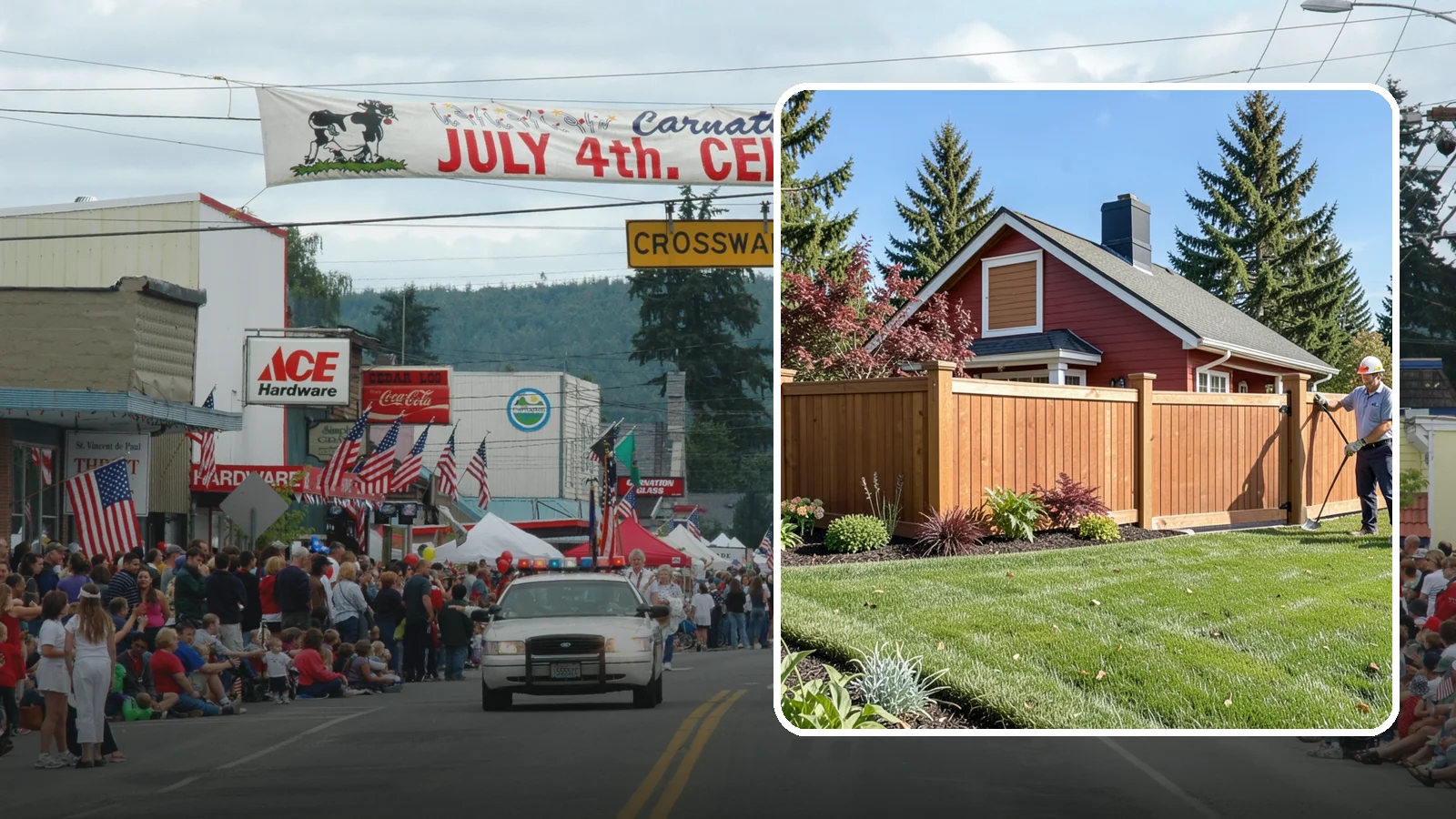 Wood Fence Installation in Carnation, King County, WA - We build classic wood fences using Western red cedar and treated framing chosen to stand up to Puget Sound weather.