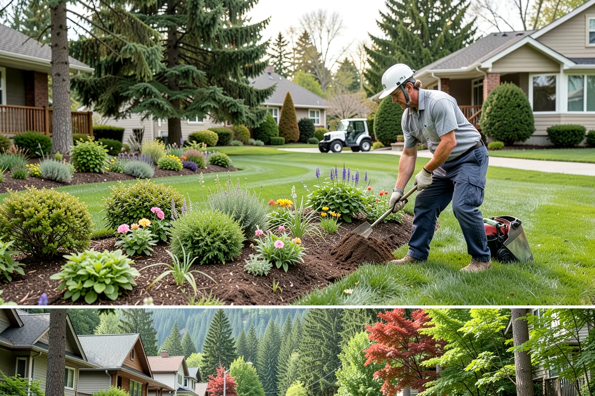 Wood Fence Installation in Darrington, Snohomish County, WA - Summer and early fall give footings the driest cure, but cedar installs well most of the year with breaks for heavy Northwest...