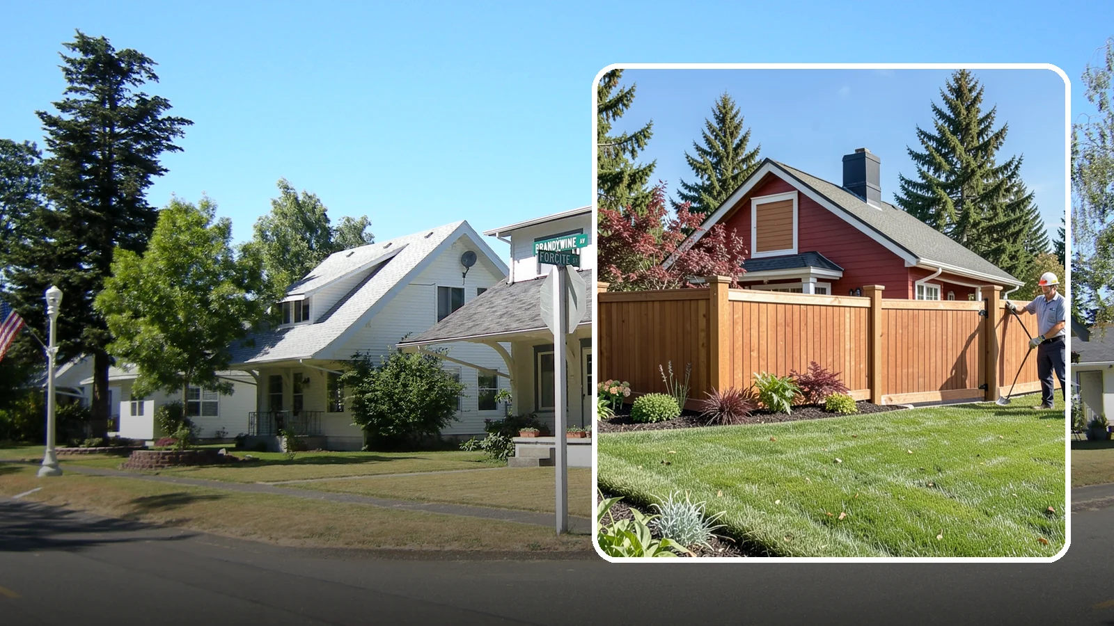 Wood Fence Installation in DuPont, Pierce County, WA - We build classic wood fences using Western red cedar and treated framing chosen to stand up to Puget Sound weather.