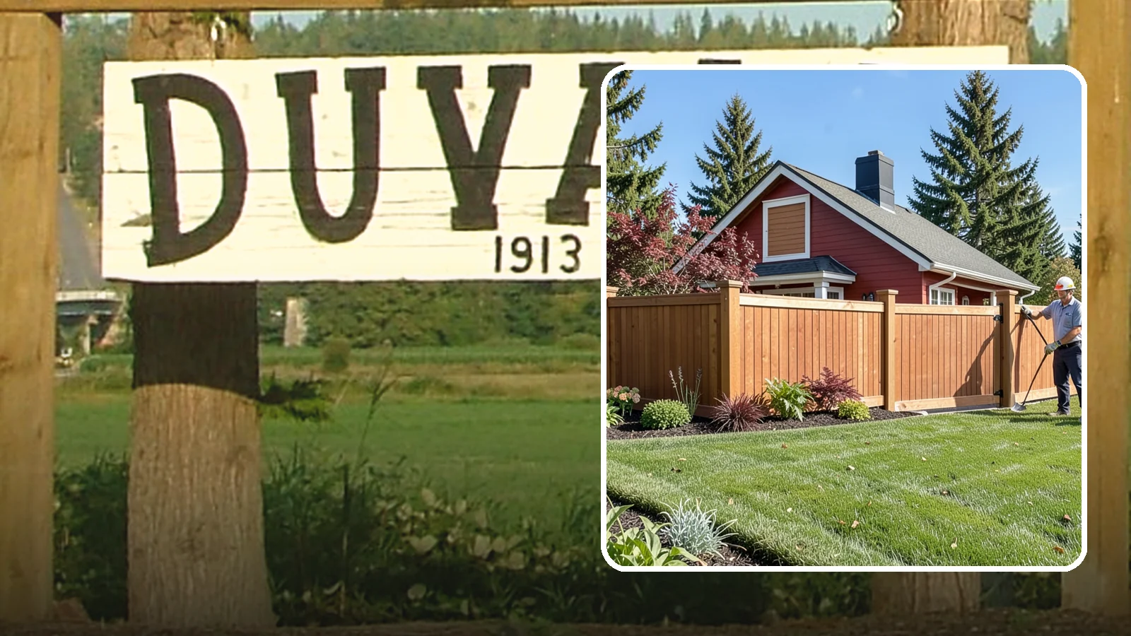 Wood Fence Installation in Duvall, King County, WA - We build classic wood fences using Western red cedar and treated framing chosen to stand up to Puget Sound weather.