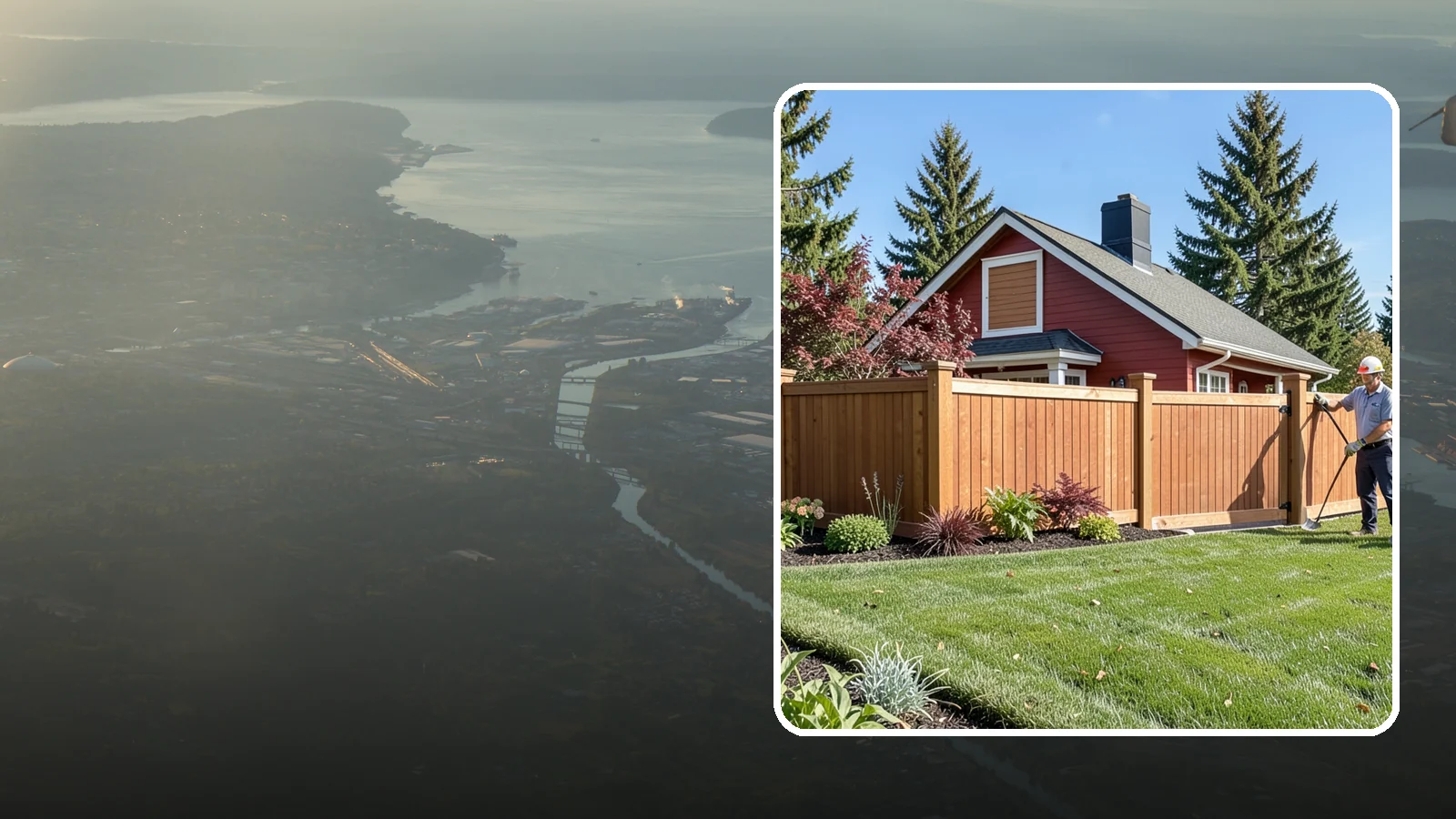 Wood Fence Installation in Fife, Pierce County, WA - We build classic wood fences using Western red cedar and treated framing chosen to stand up to Puget Sound weather.
