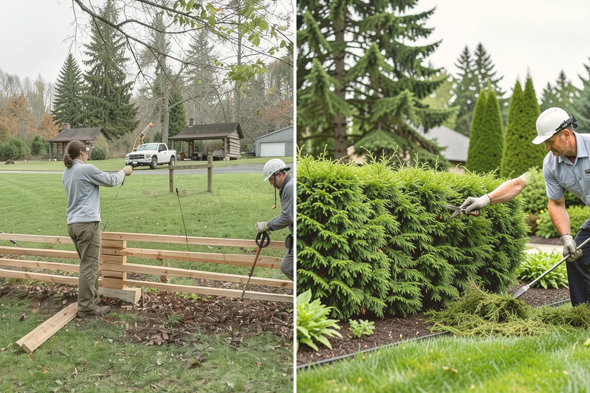 Wood Fence Installation in Index, Snohomish County, WA - Review layout, style, and height, then locate utilities and lines