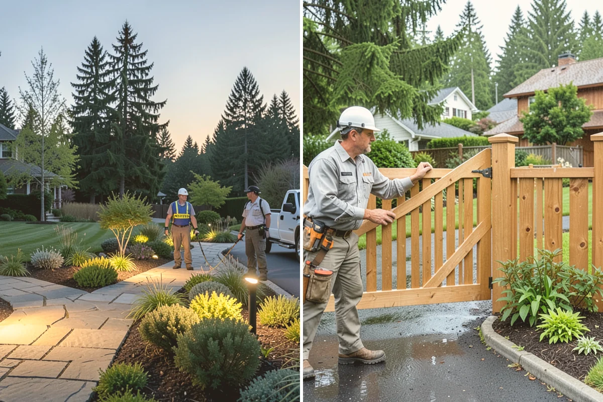 Wood Fence Installation in Kent, King County, WA - Review layout, style, and height, then locate utilities and lines