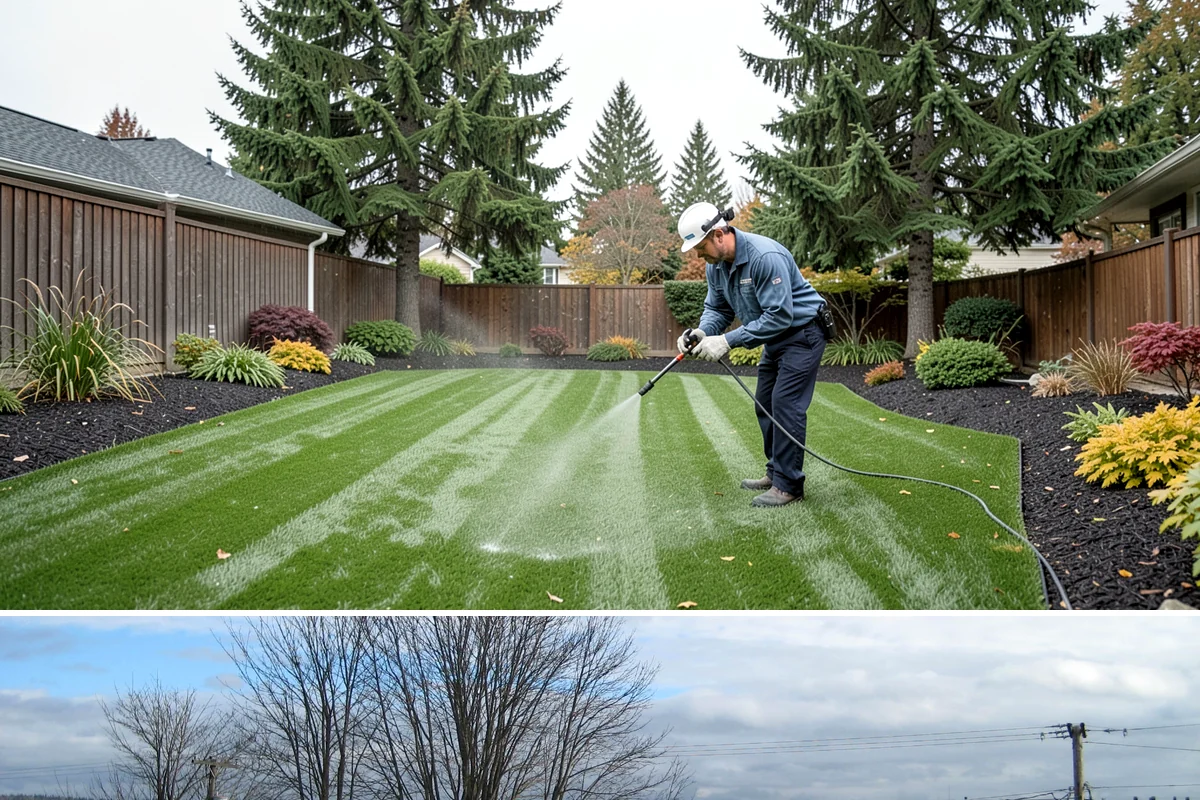 Wood Fence Installation in Langley, Island County, WA - Summer and early fall give footings the driest cure, but cedar installs well most of the year with breaks for heavy Northwest...
