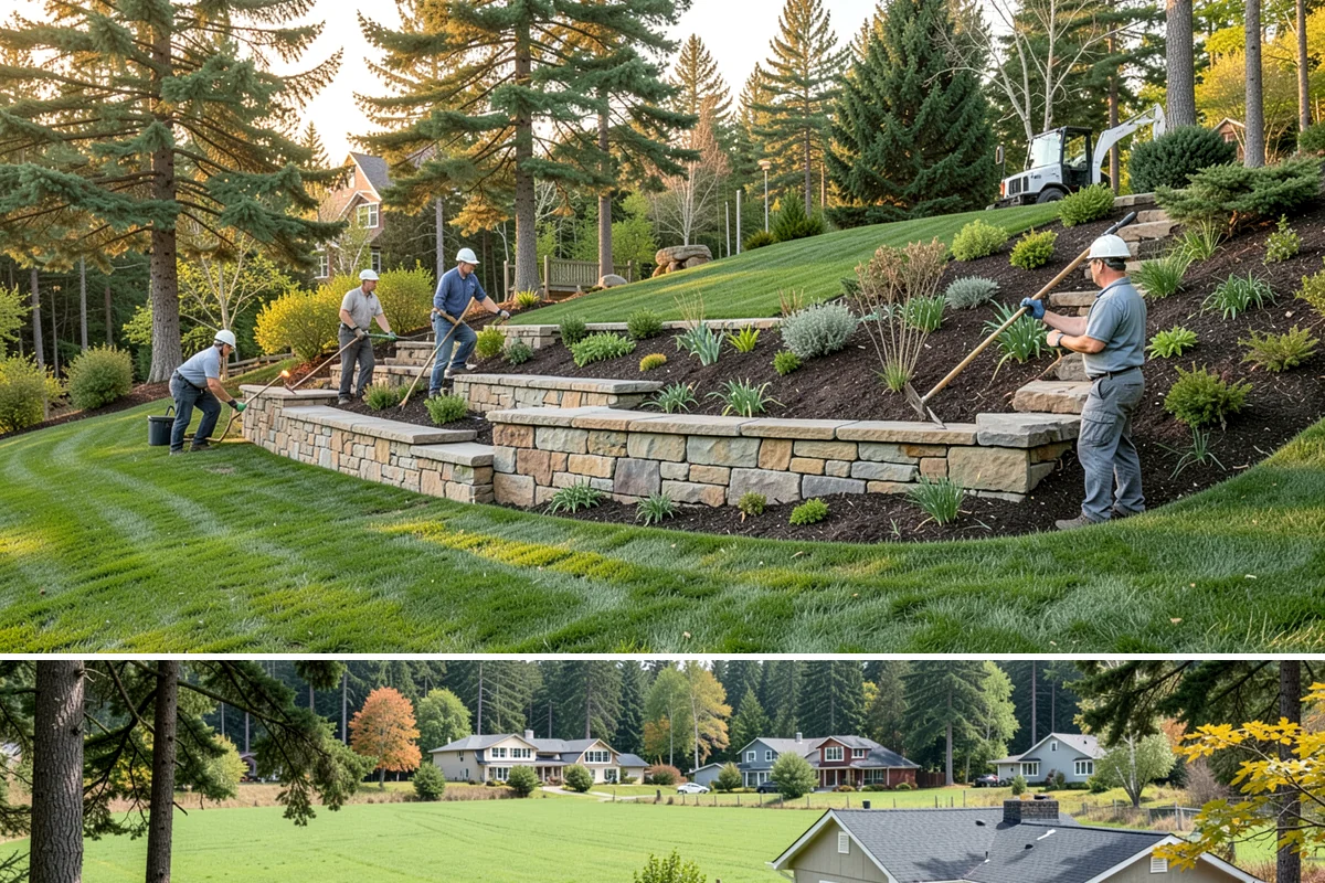 Wood Fence Installation in Lyman, Skagit County, WA - Summer and early fall give footings the driest cure, but cedar installs well most of the year with breaks for heavy Northwest...
