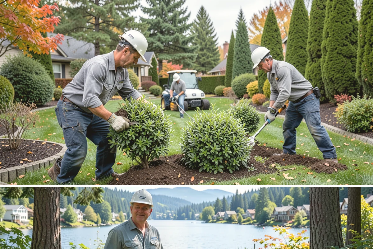 Wood Fence Installation in Milton, King County, WA - Summer and early fall give footings the driest cure, but cedar installs well most of the year with breaks for heavy Northwest...