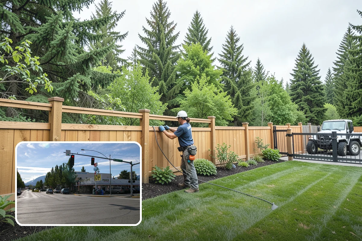 Wood Fence Installation in North Bend, King County, WA - Delivers the natural cedar appearance popular across Western Washington