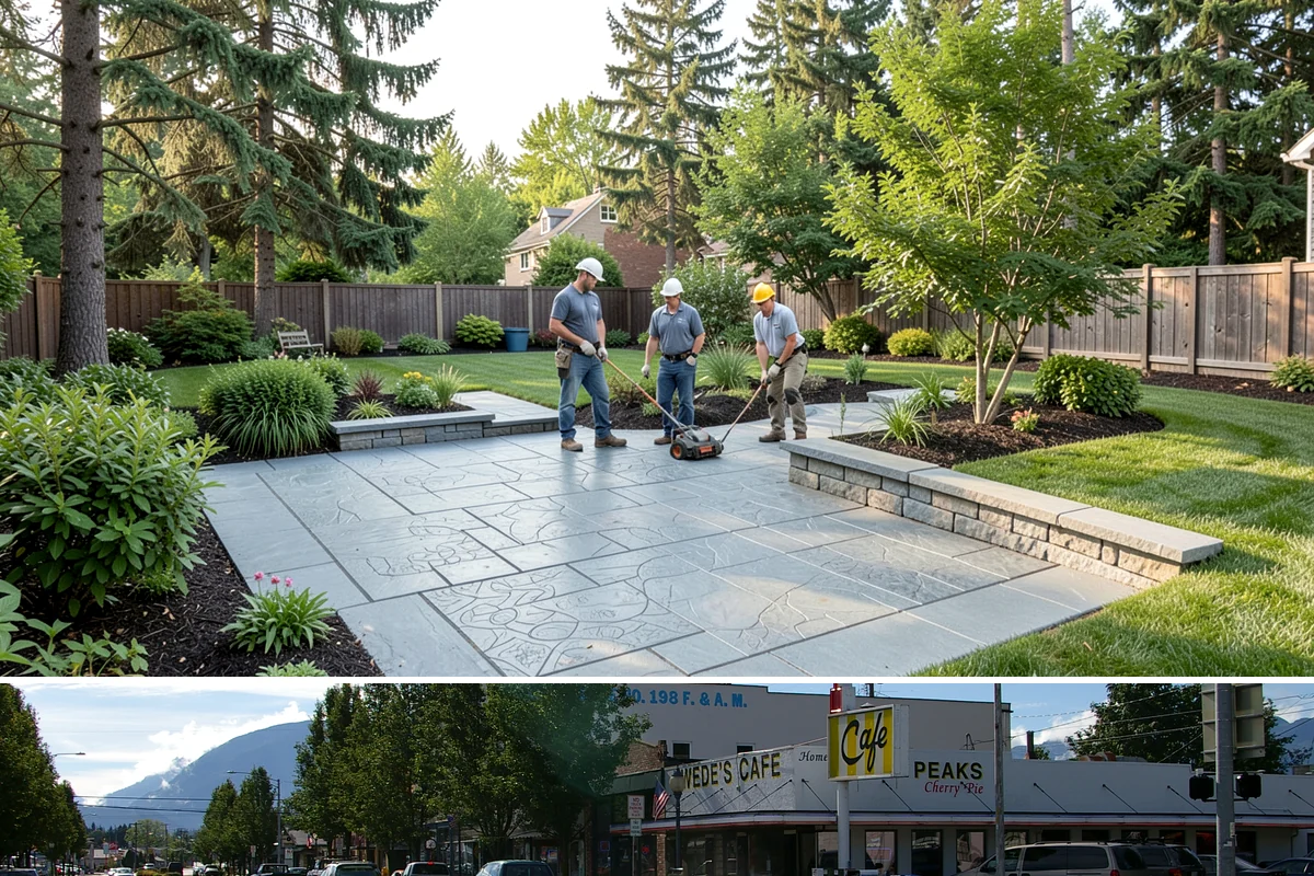 Wood Fence Installation in North Bend, King County, WA - Summer and early fall give footings the driest cure, but cedar installs well most of the year with breaks for heavy Northwest...