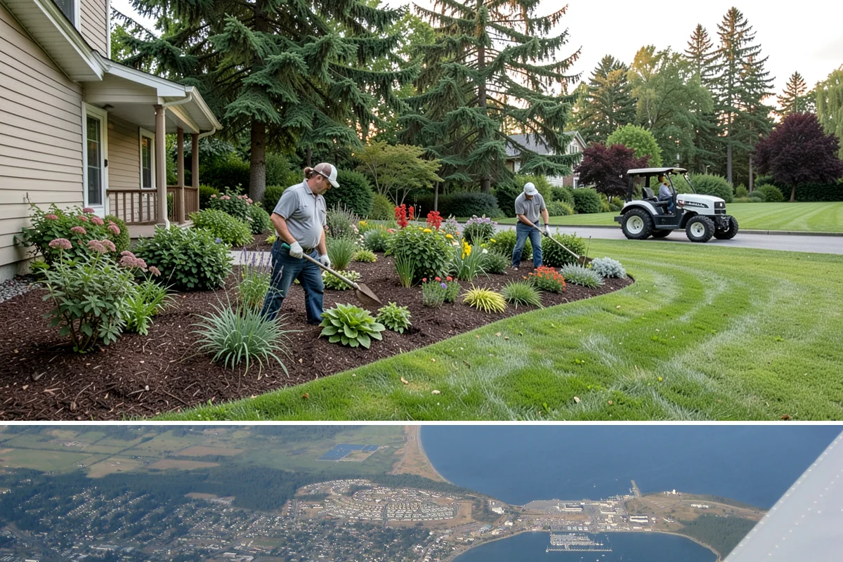 Wood Fence Installation in Oak Harbor, Island County, WA - Summer and early fall give footings the driest cure, but cedar installs well most of the year with breaks for heavy Northwest...