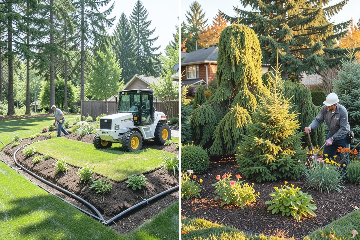 Wood Fence Installation in Redmond, King County, WA - Review layout, style, and height, then locate utilities and lines