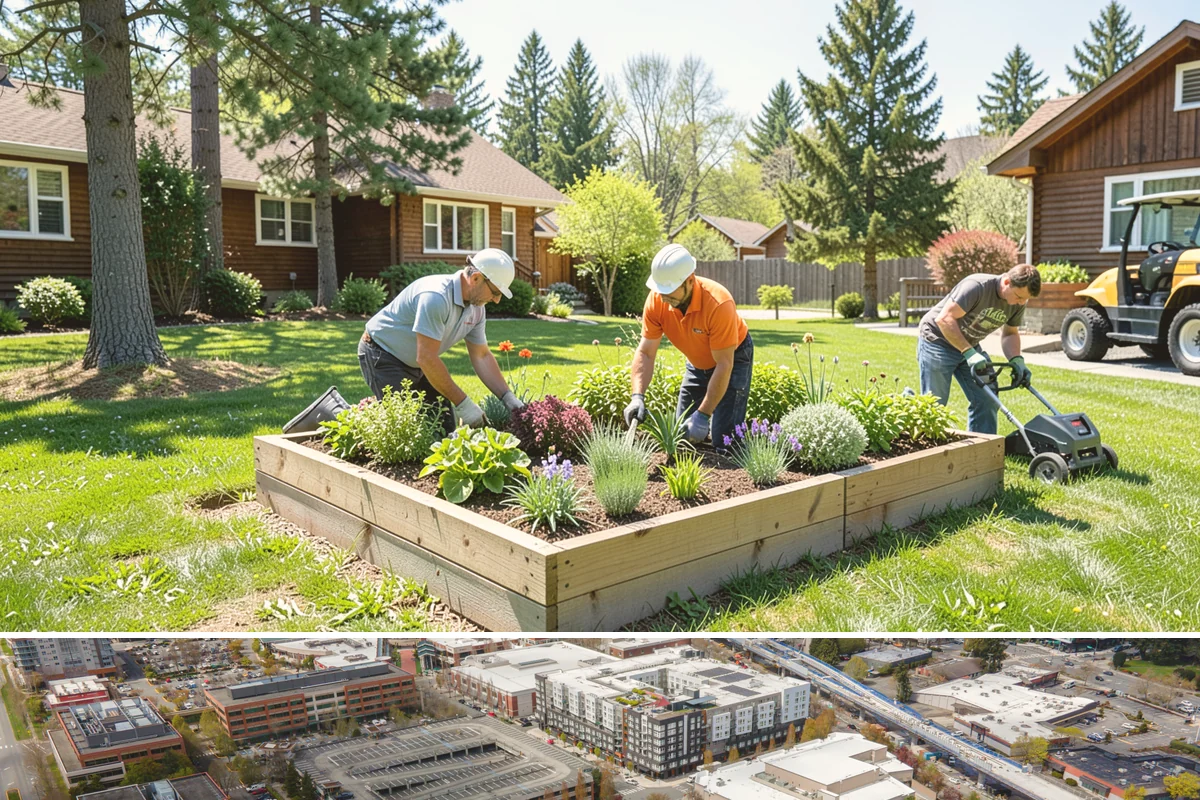 Wood Fence Installation in Redmond, King County, WA - Summer and early fall give footings the driest cure, but cedar installs well most of the year with breaks for heavy Northwest...