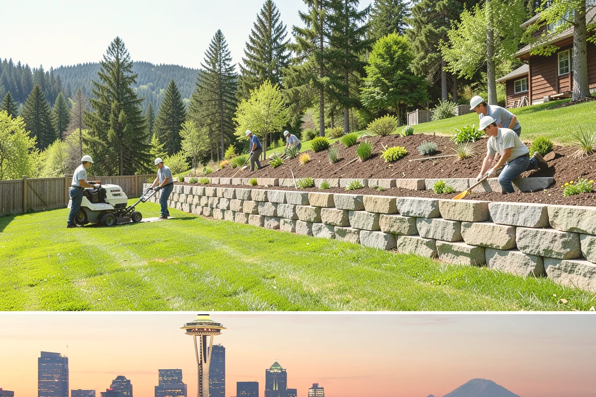Wood Fence Installation in Seattle, King County, WA - Summer and early fall give footings the driest cure, but cedar installs well most of the year with breaks for heavy Northwest...