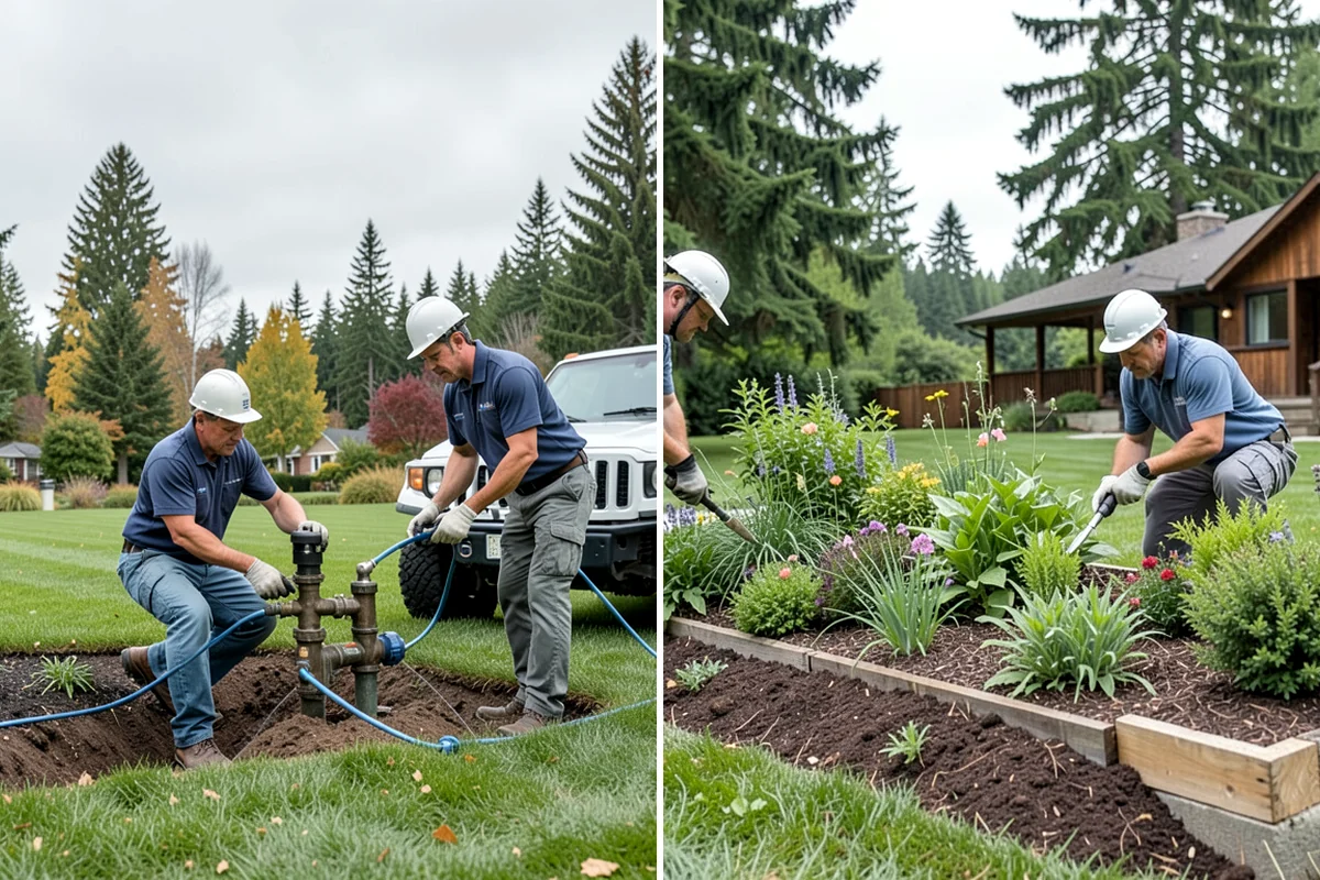 Wood Fence Installation in Sedro-Woolley, Skagit County, WA - Review layout, style, and height, then locate utilities and lines