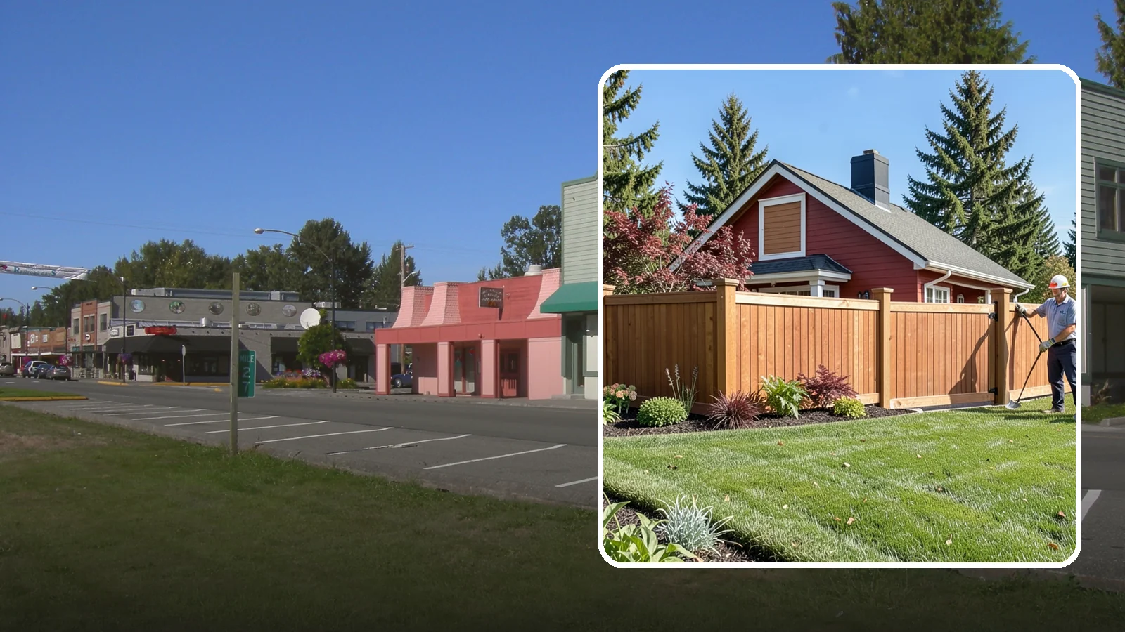 Wood Fence Installation in Snoqualmie, King County, WA - We build classic wood fences using Western red cedar and treated framing chosen to stand up to Puget Sound weather.