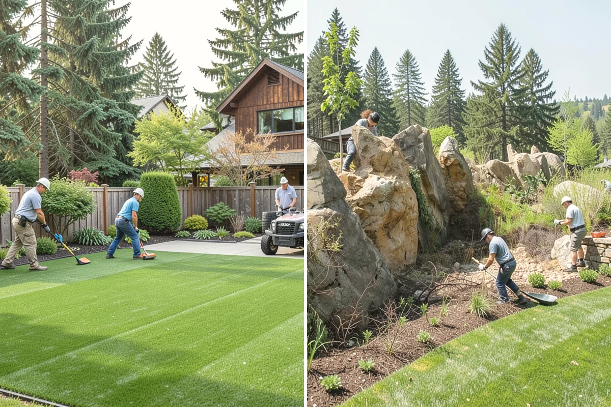 Wood Fence Installation in Steilacoom, Pierce County, WA - Review layout, style, and height, then locate utilities and lines
