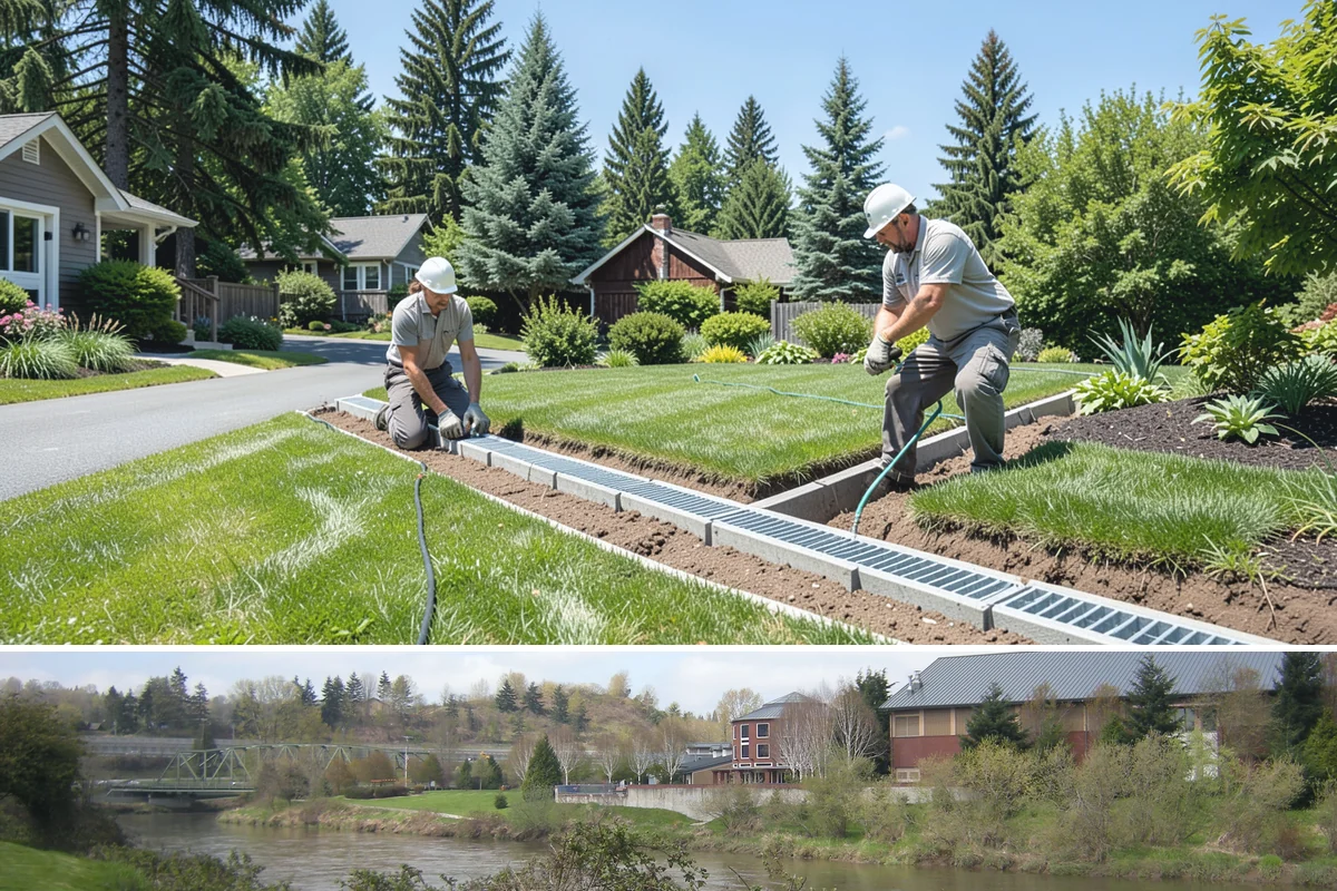 Wood Fence Installation in Tukwila, King County, WA - Summer and early fall give footings the driest cure, but cedar installs well most of the year with breaks for heavy Northwest...