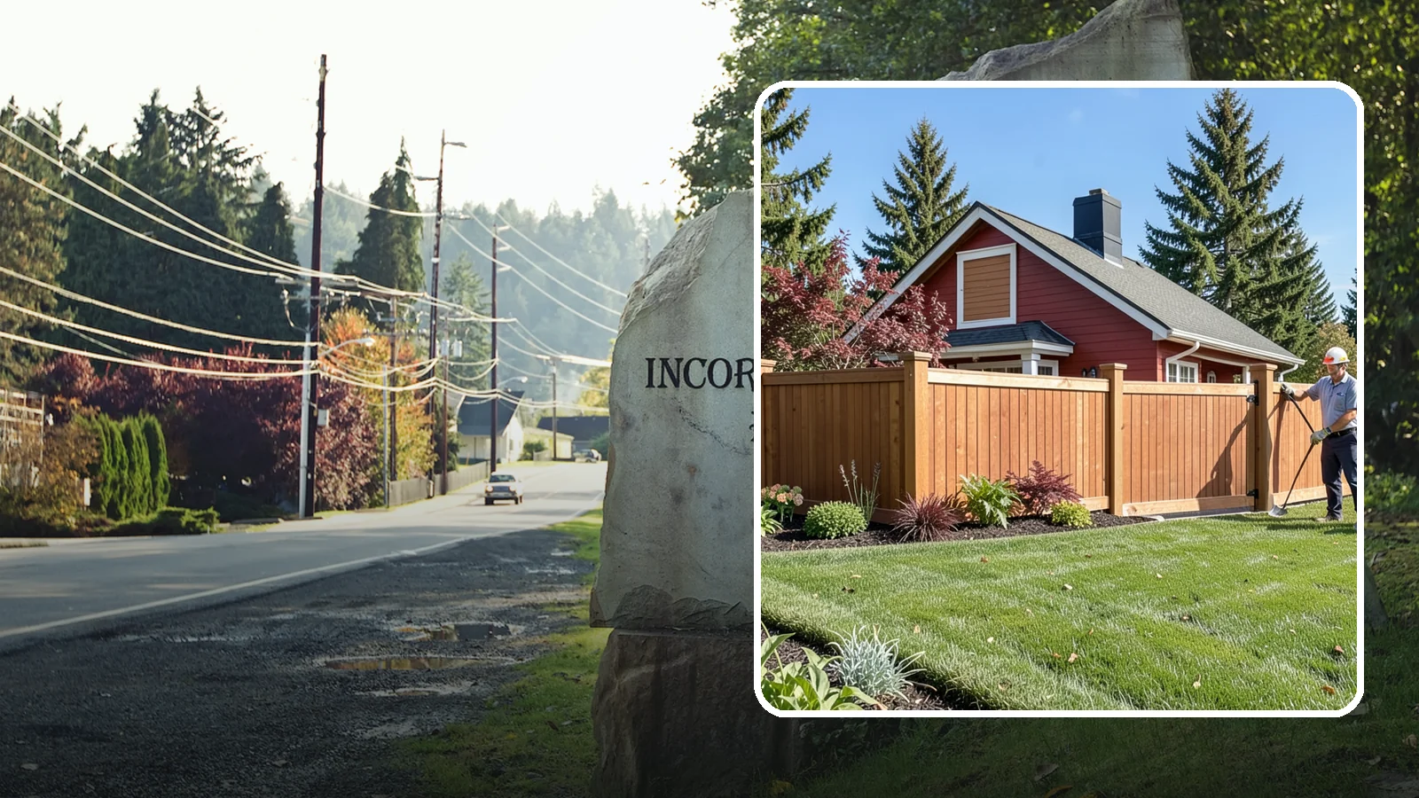 Wood Fence Installation in Wilkeson, Pierce County, WA - We build classic wood fences using Western red cedar and treated framing chosen to stand up to Puget Sound weather.