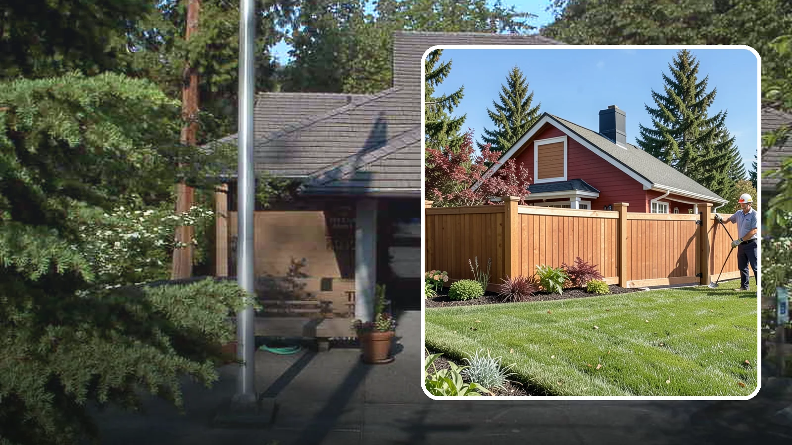 Wood Fence Installation in Yarrow Point, King County, WA - We build classic wood fences using Western red cedar and treated framing chosen to stand up to Puget Sound weather.