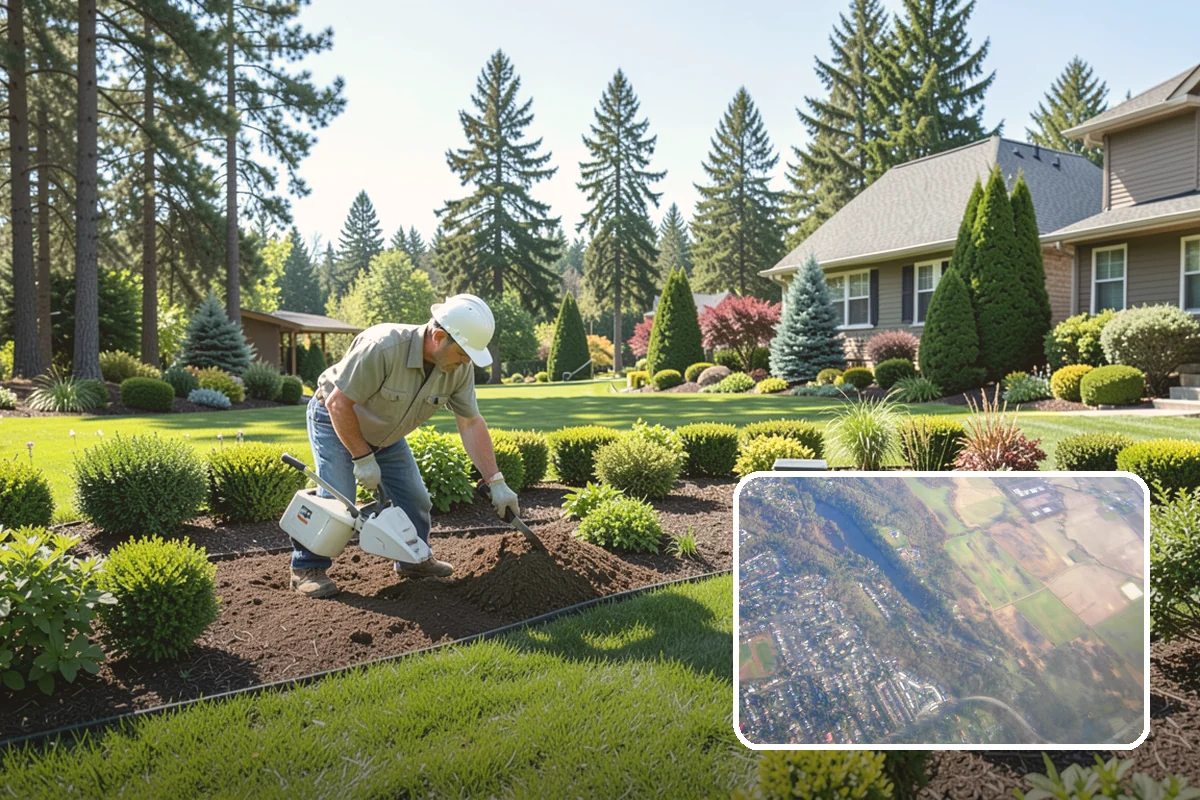 Xeriscaping in Algona, King County, WA - Slashes irrigation and water bills