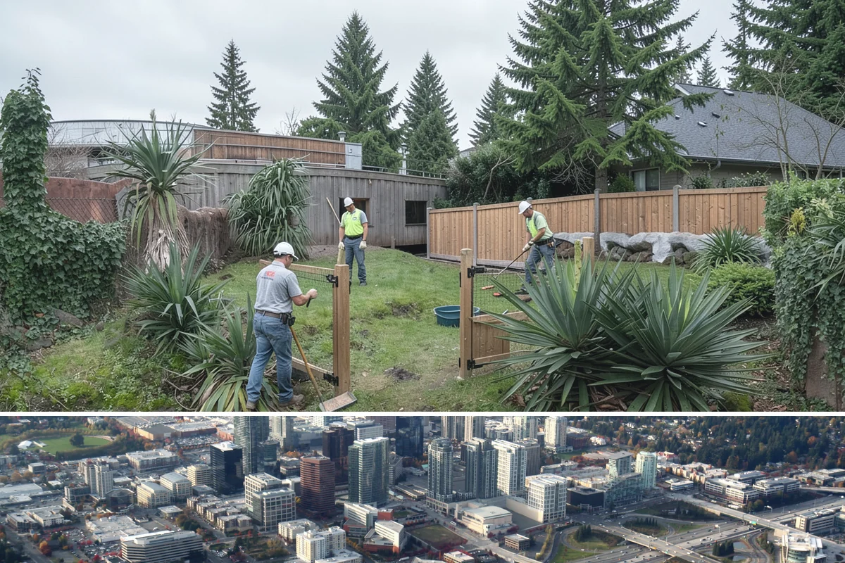 Xeriscaping in Bellevue, King County, WA - Best planted spring or fall for establishment.
