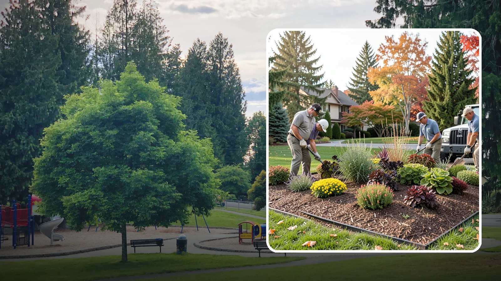 Xeriscaping in Bonney Lake, Pierce County, WA - Water-wise xeriscape design and installation that creates a beautiful landscape needing little irrigation.