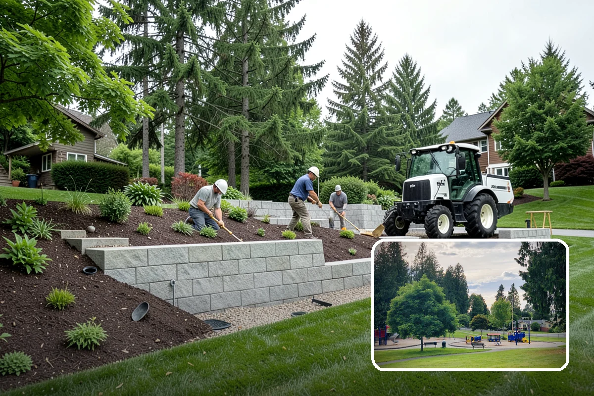 Xeriscaping in Bonney Lake, Pierce County, WA - Slashes irrigation and water bills