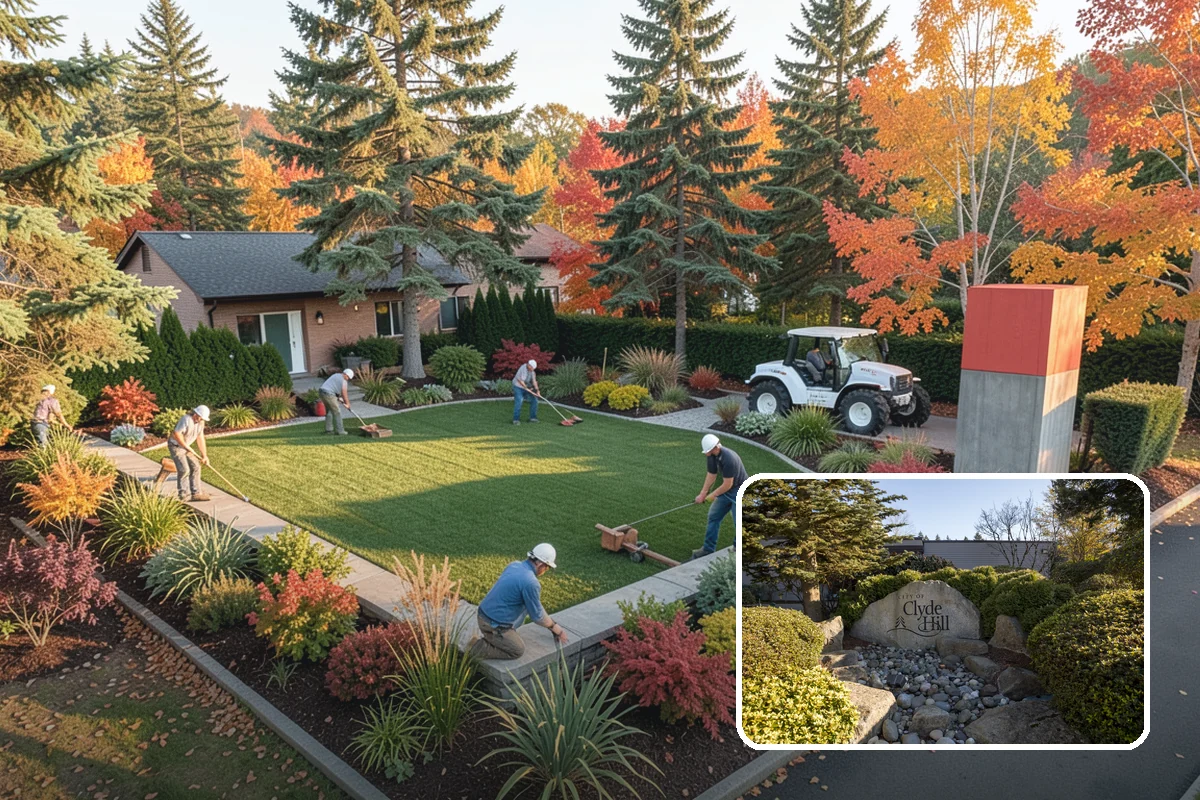 Xeriscaping in Clyde Hill, King County, WA - Slashes irrigation and water bills