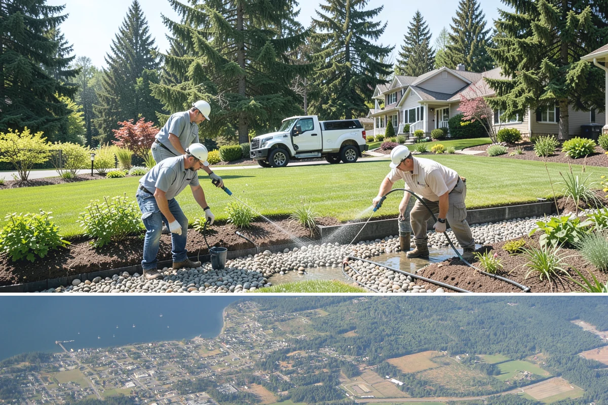 Xeriscaping in Coupeville, Island County, WA - Best planted spring or fall for establishment.