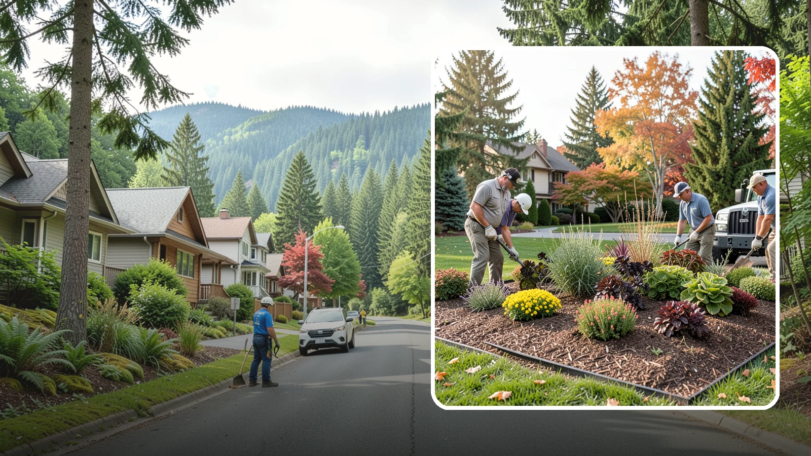 Xeriscaping in Darrington, Snohomish County, WA - Water-wise xeriscape design and installation that creates a beautiful landscape needing little irrigation.