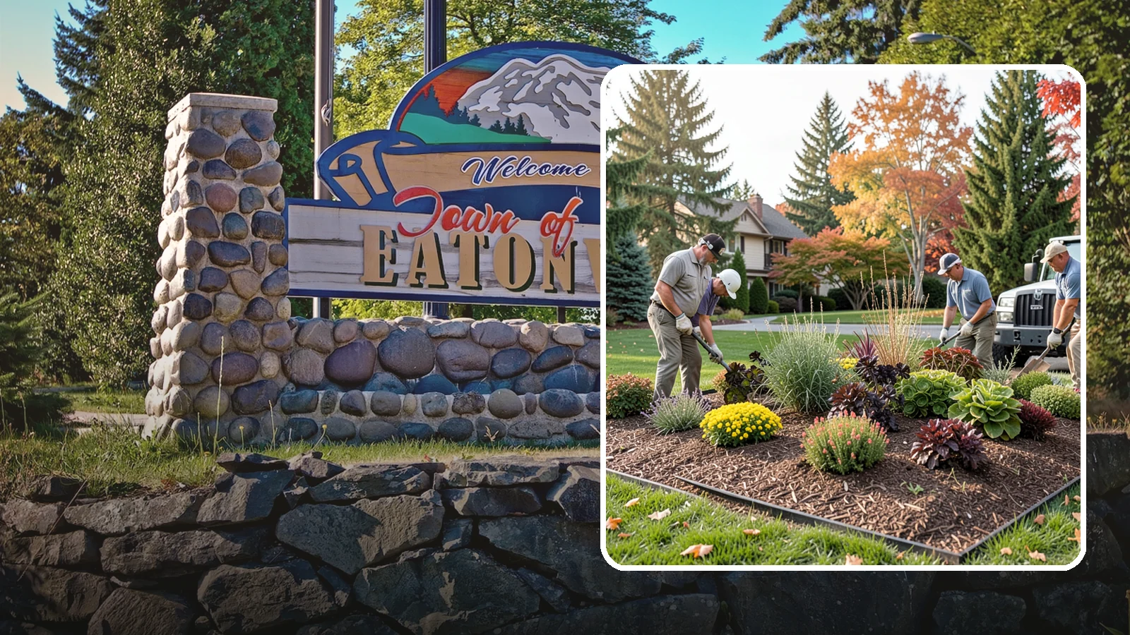 Xeriscaping in Eatonville, Pierce County, WA - Water-wise xeriscape design and installation that creates a beautiful landscape needing little irrigation.