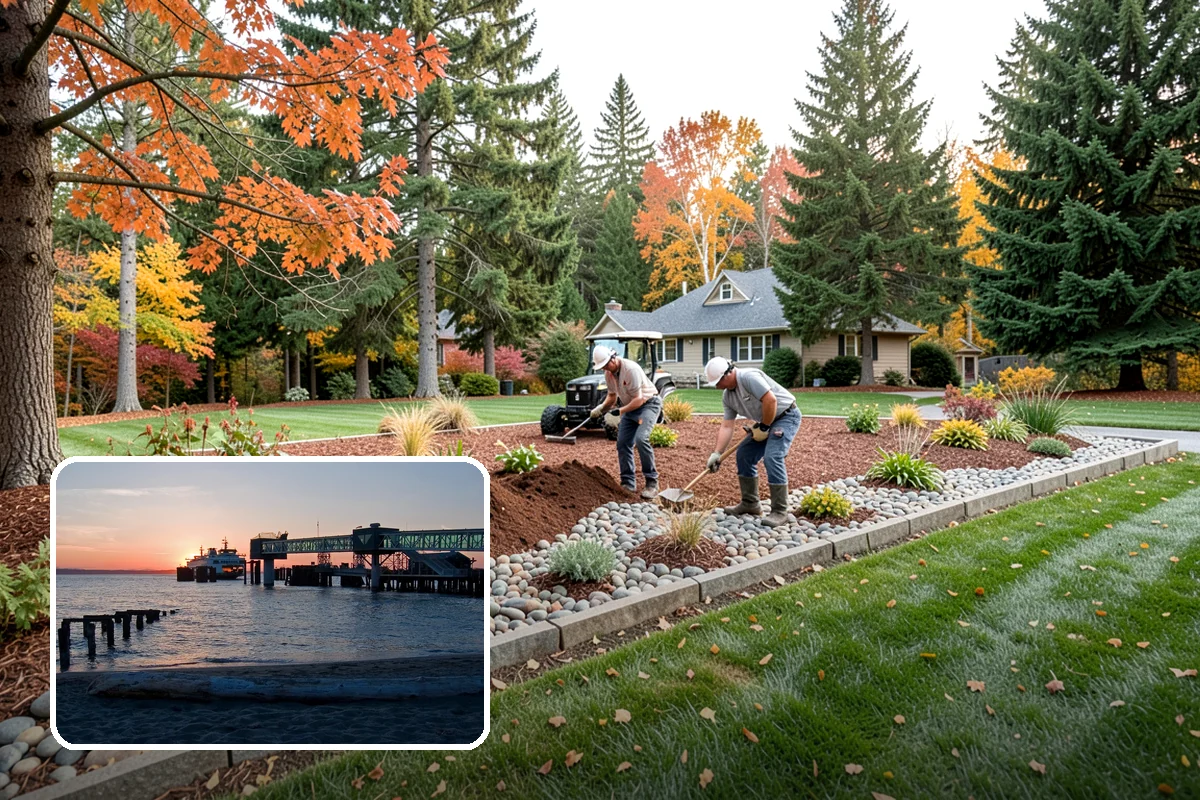 Xeriscaping in Edmonds, Snohomish County, WA - Slashes irrigation and water bills