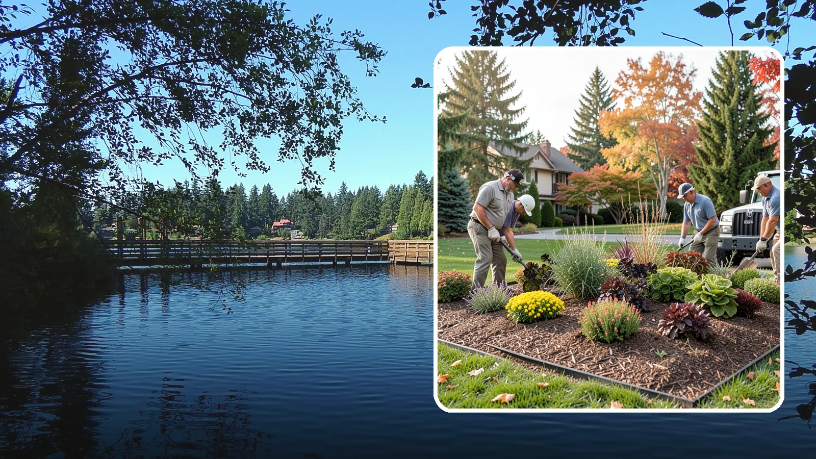 Xeriscaping in Federal Way, King County, WA - Water-wise xeriscape design and installation that creates a beautiful landscape needing little irrigation.