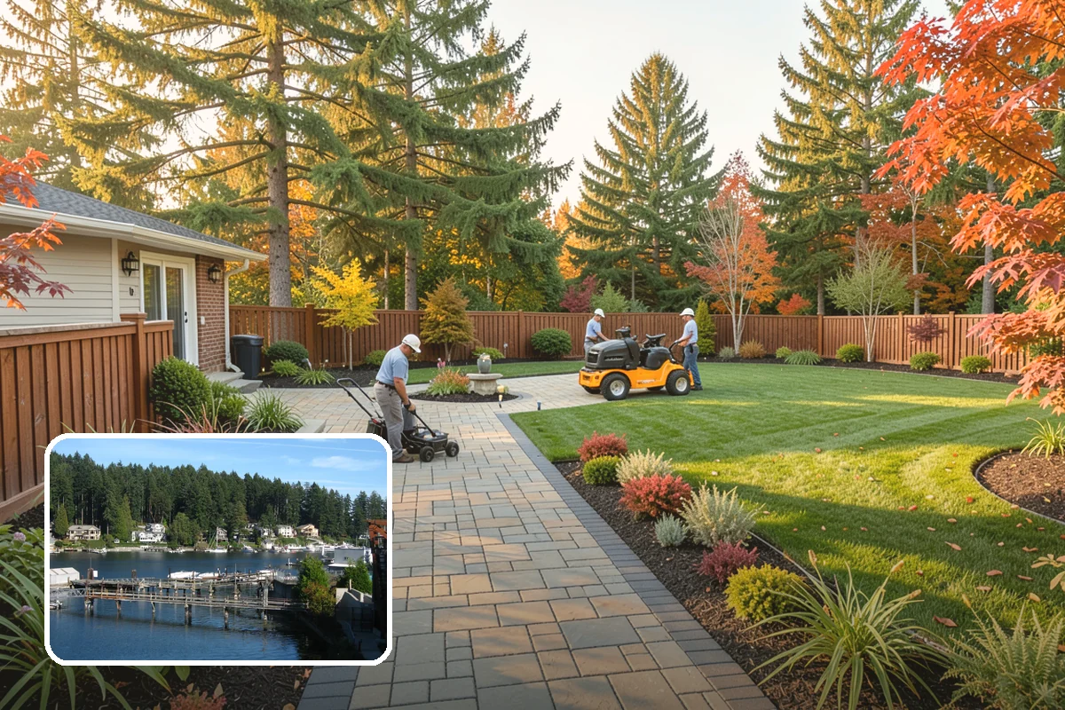 Xeriscaping in Gig Harbor, Pierce County, WA - Slashes irrigation and water bills