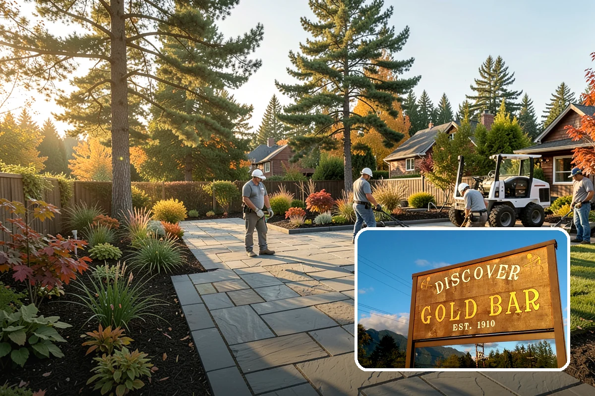 Xeriscaping in Gold Bar, Snohomish County, WA - Slashes irrigation and water bills