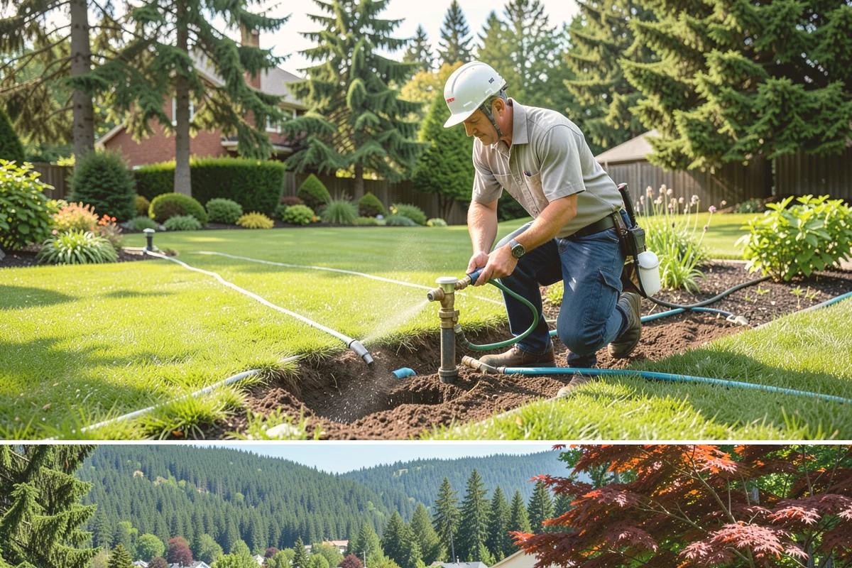 Xeriscaping in Index, Snohomish County, WA - Best planted spring or fall for establishment.