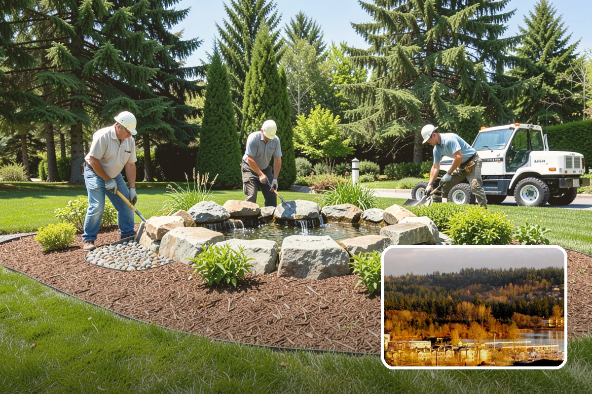 Xeriscaping in Kenmore, King County, WA - Slashes irrigation and water bills