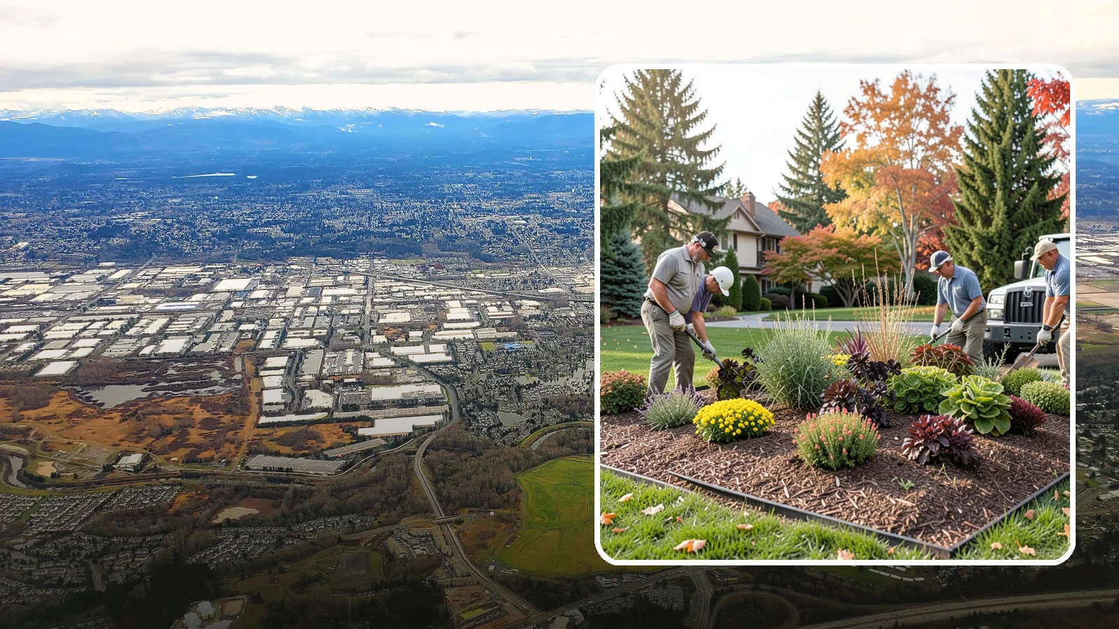 Xeriscaping in Kent, King County, WA - Water-wise xeriscape design and installation that creates a beautiful landscape needing little irrigation.