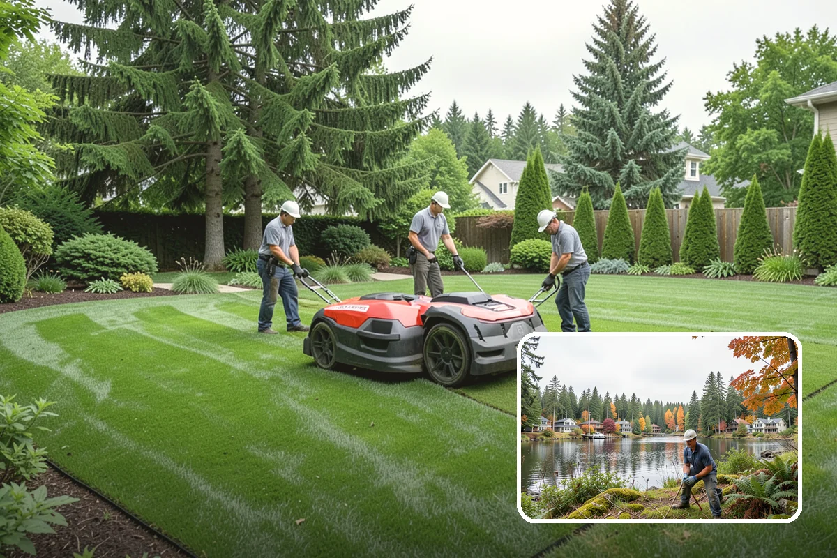 Xeriscaping in La Conner, Skagit County, WA - Slashes irrigation and water bills