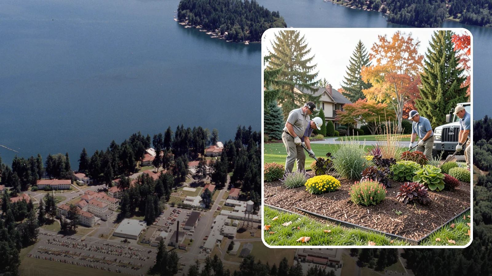 Xeriscaping in Lakewood, Pierce County, WA - Water-wise xeriscape design and installation that creates a beautiful landscape needing little irrigation.