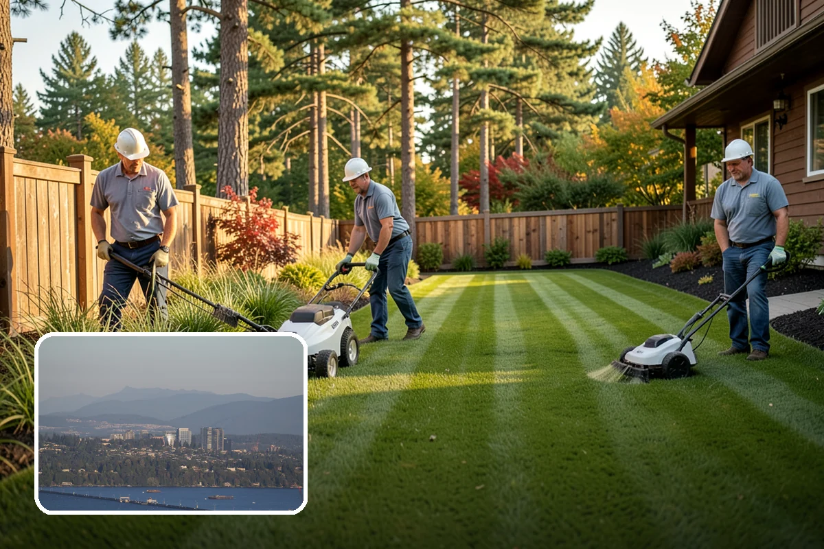 Xeriscaping in Medina, King County, WA - Slashes irrigation and water bills