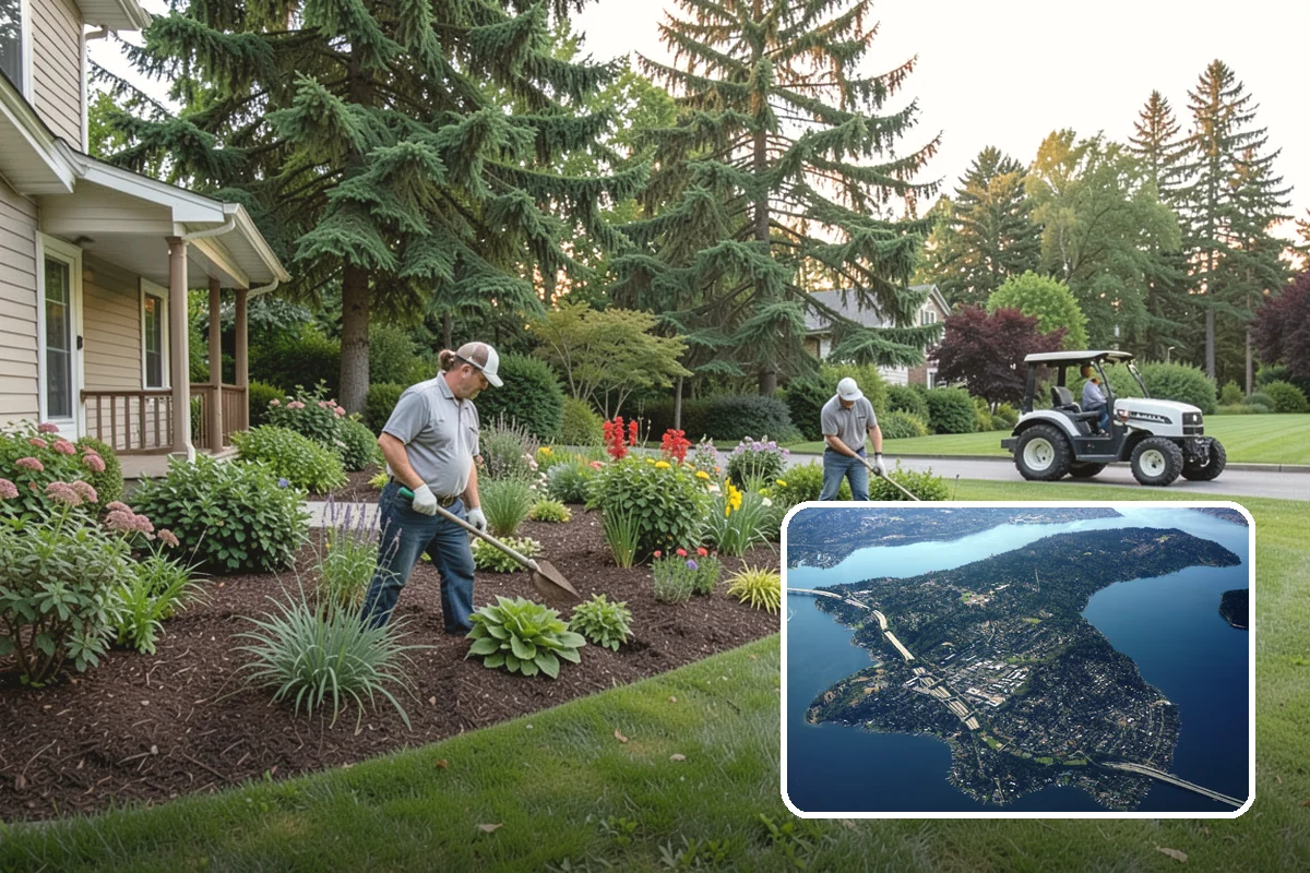 Xeriscaping in Mercer Island, King County, WA - Slashes irrigation and water bills