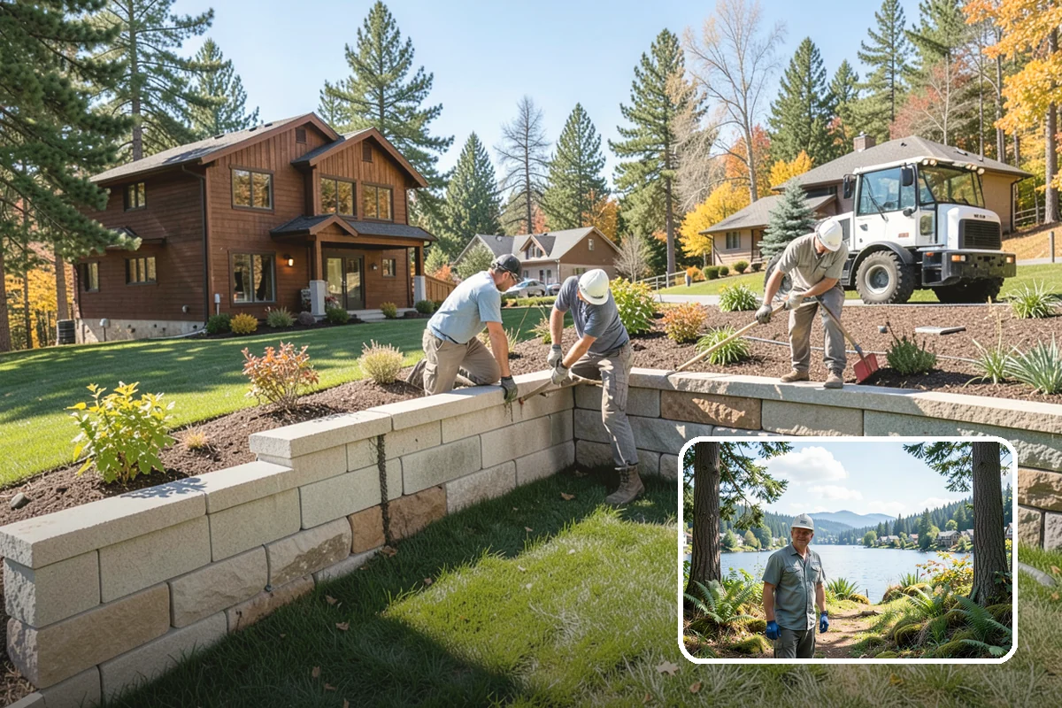 Xeriscaping in Milton, King County, WA - Slashes irrigation and water bills