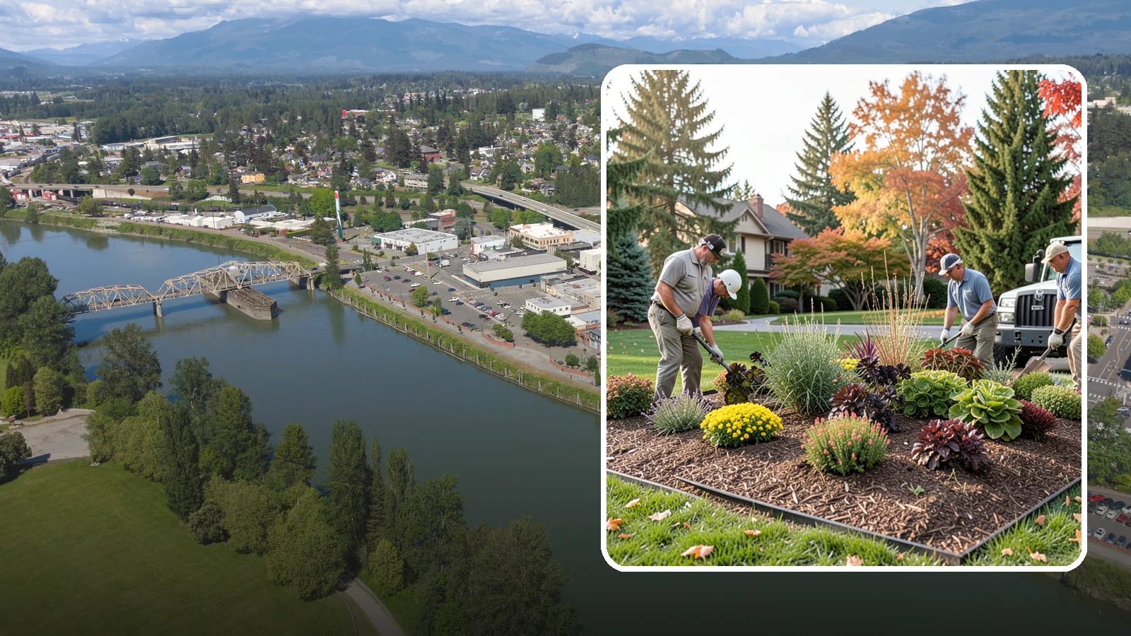 Xeriscaping in Mount Vernon, Skagit County, WA - Water-wise xeriscape design and installation that creates a beautiful landscape needing little irrigation.