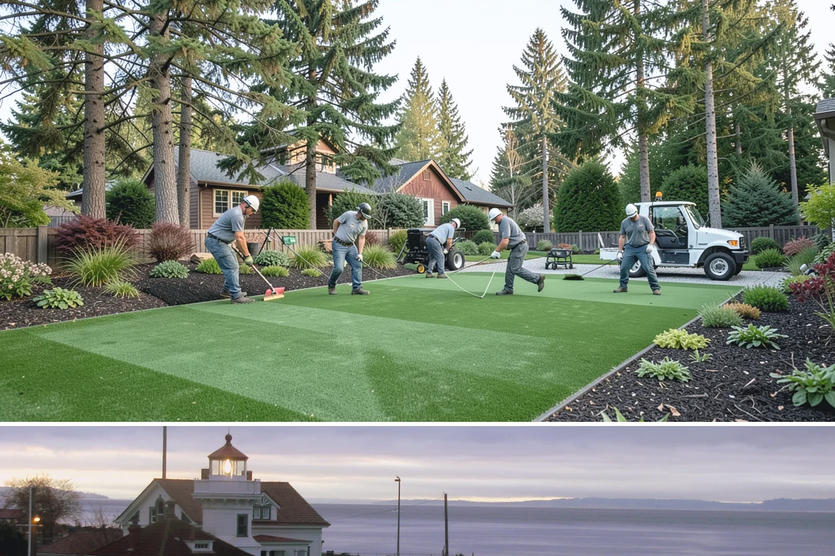 Xeriscaping in Mukilteo, Snohomish County, WA - Best planted spring or fall for establishment.