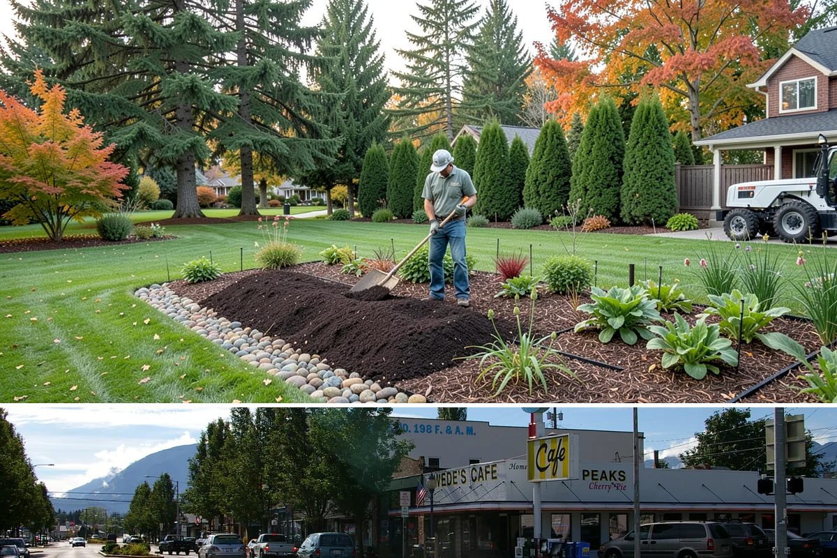 Xeriscaping in North Bend, King County, WA - Best planted spring or fall for establishment.