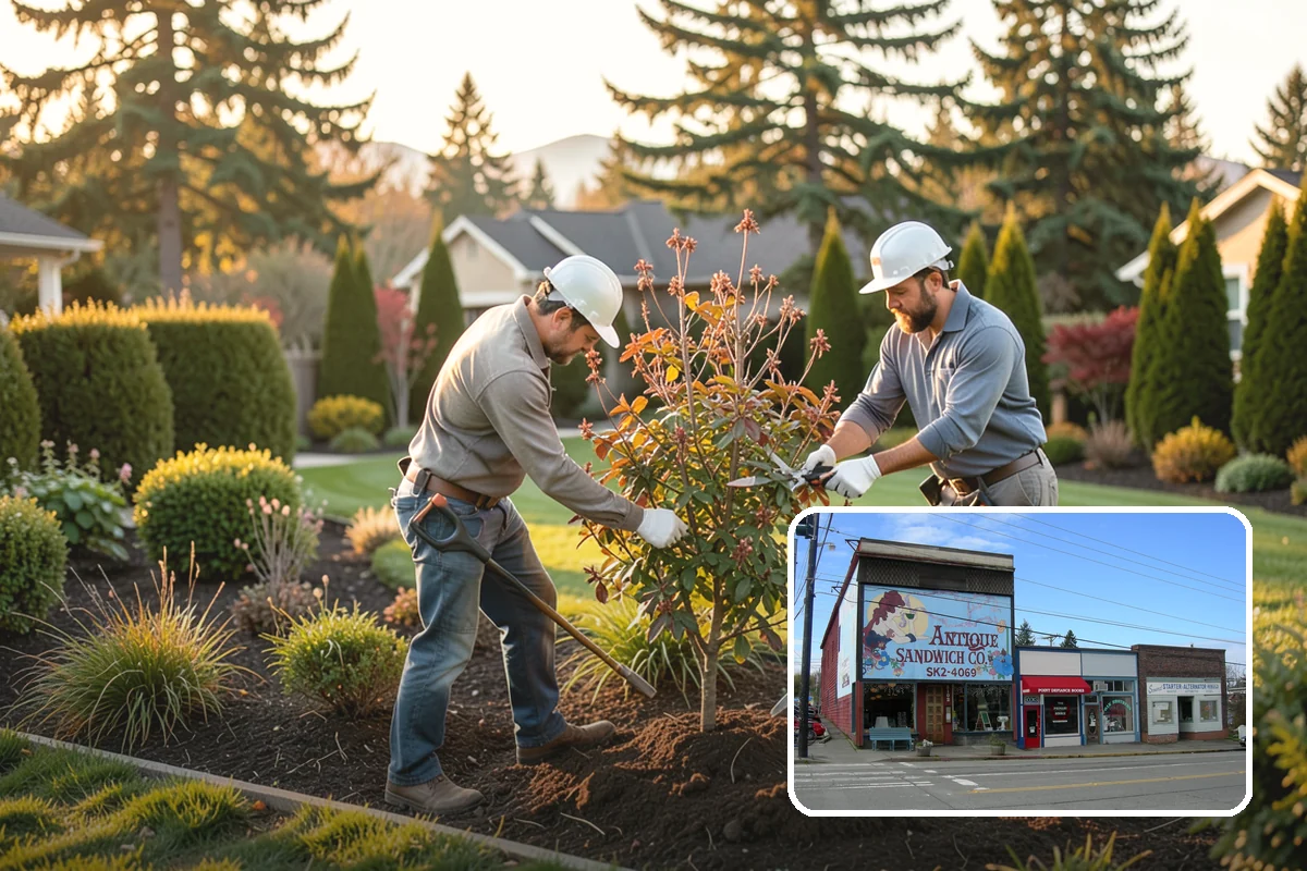 Xeriscaping in Ruston, Pierce County, WA - Slashes irrigation and water bills