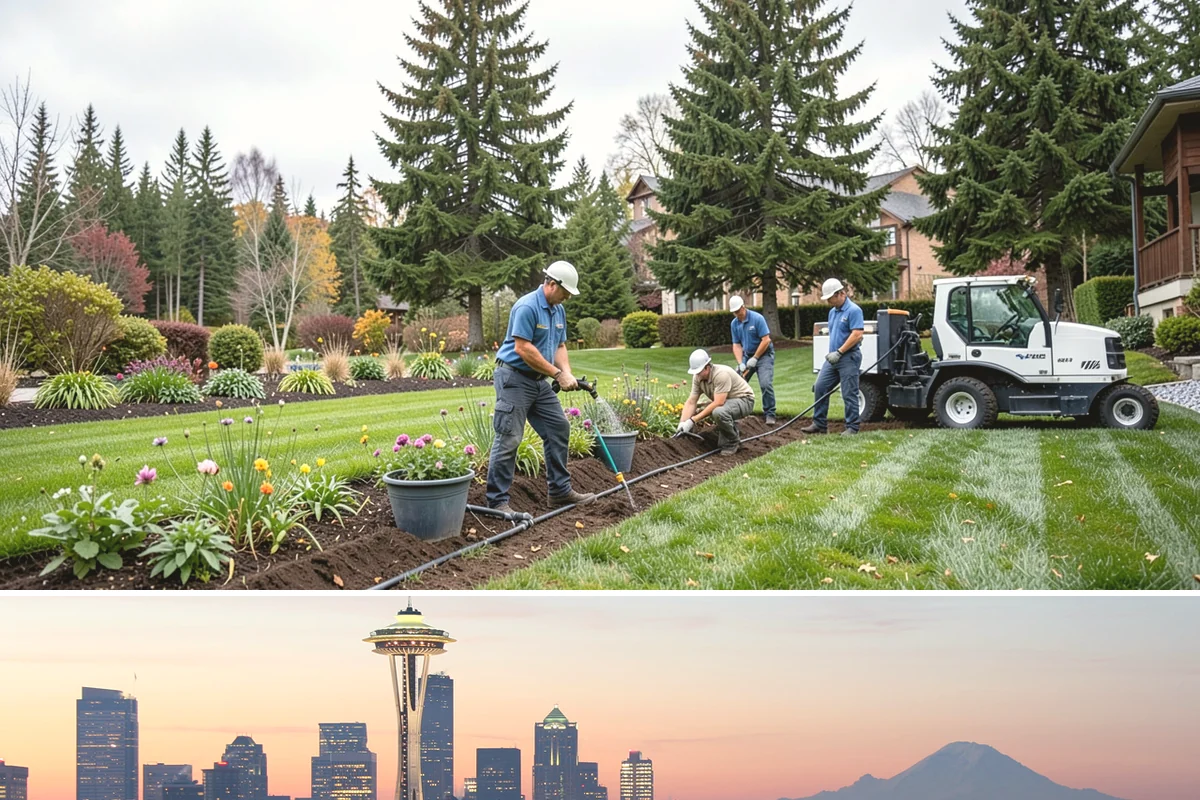Xeriscaping in Seattle, King County, WA - Best planted spring or fall for establishment.