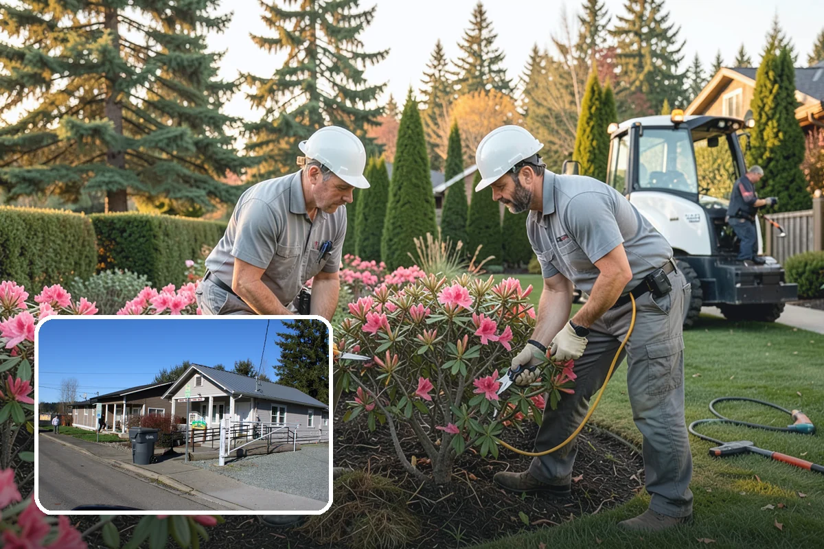 Xeriscaping in South Prairie, Pierce County, WA - Slashes irrigation and water bills