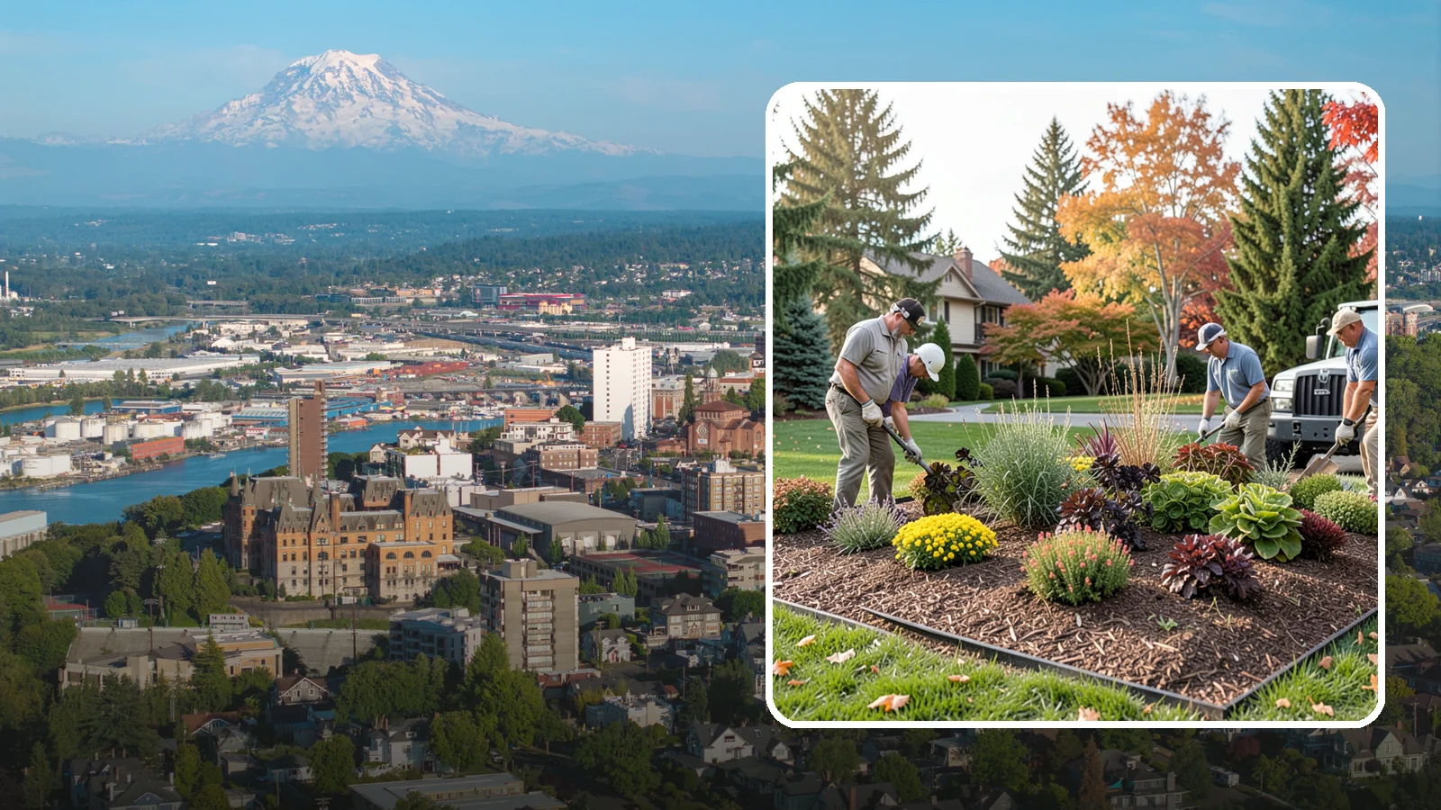 Xeriscaping in Tacoma, Pierce County, WA - Water-wise xeriscape design and installation that creates a beautiful landscape needing little irrigation.